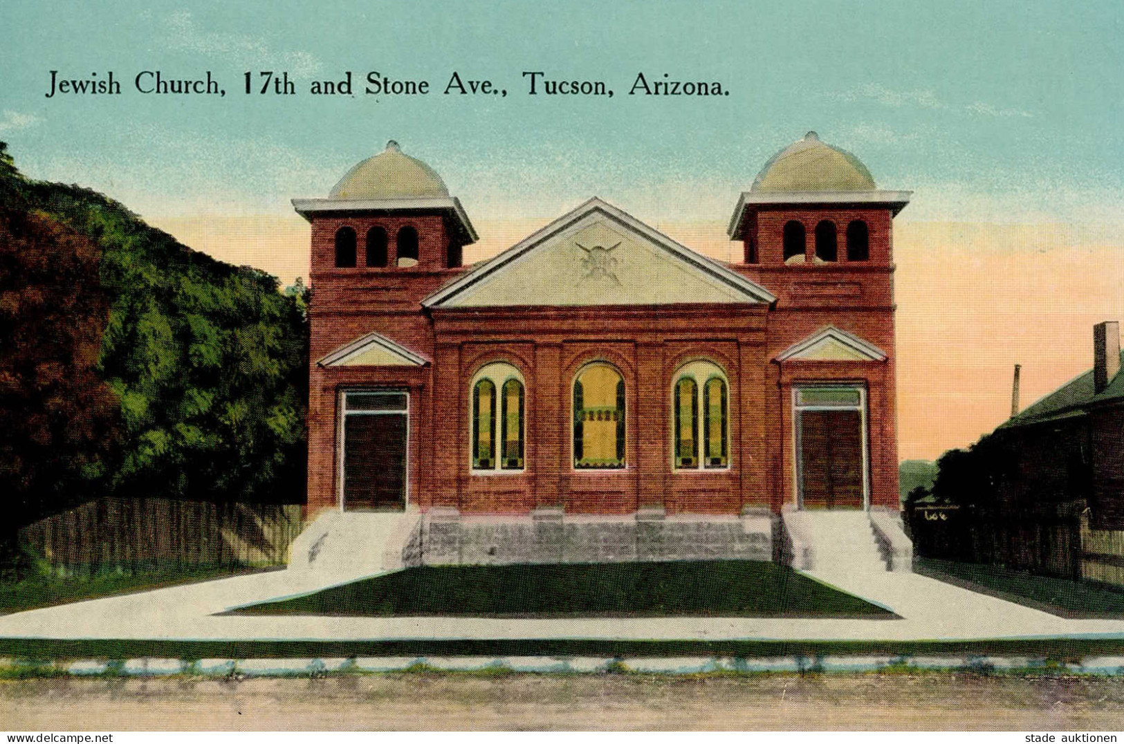 Synagoge Tucson Arizona I-II Synagogue - Weltkrieg 1939-45