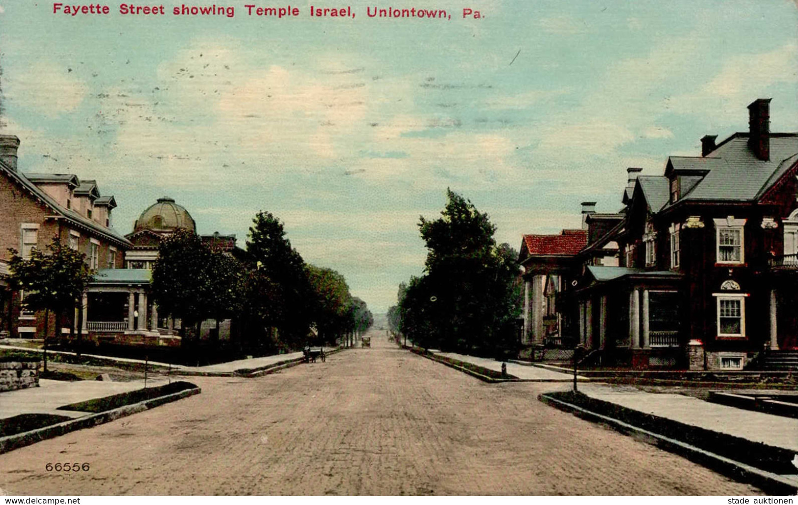 Synagoge Uniontown Pa. I-II (Ecken Abgestossen) Synagogue - Oorlog 1939-45