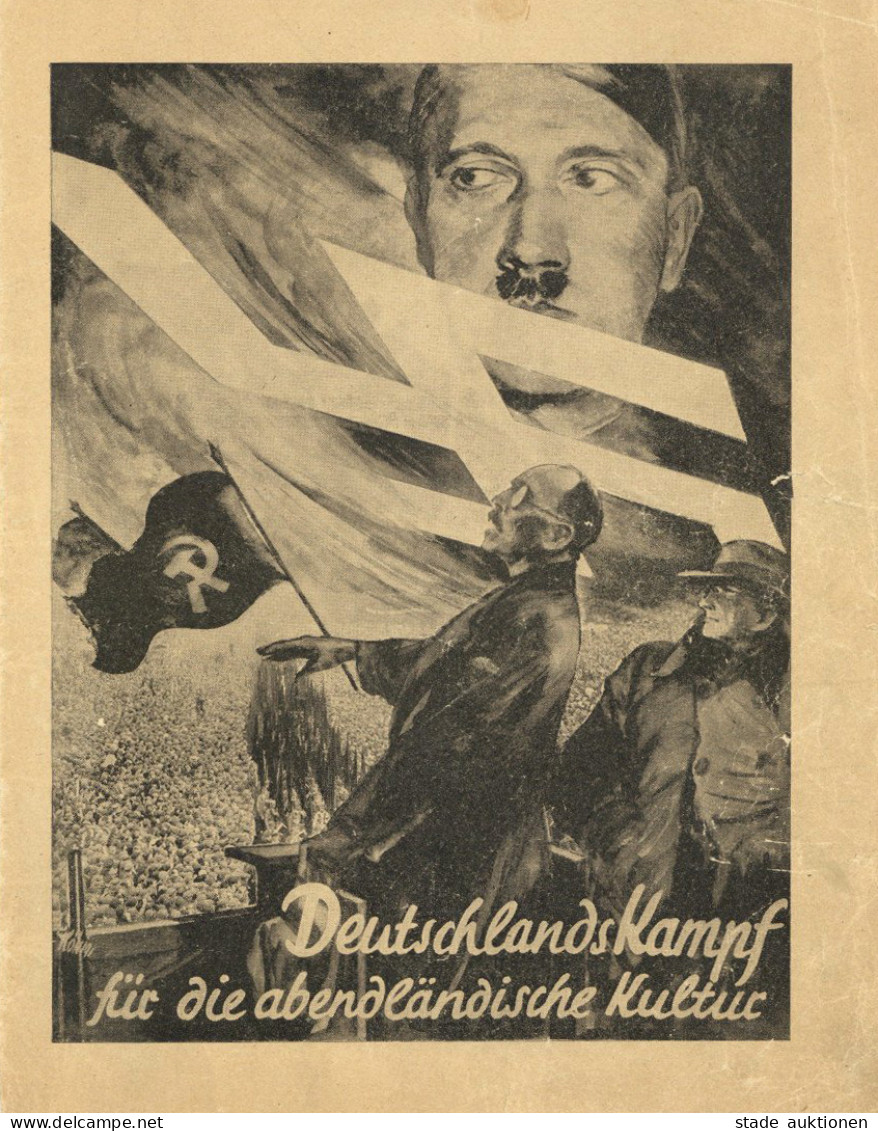 Judaika Heft Deutschlands Kampf Für Die Abendländische Kultur Von Jamrowski, Otto  Um 1933, 32 S. II Judaisme - Judaika