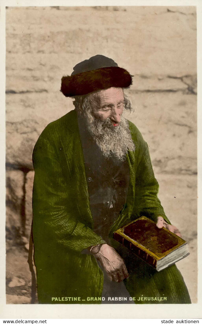 Judaika Groß-Rabbiner In Jerusalem I-II Judaisme - Judaisme