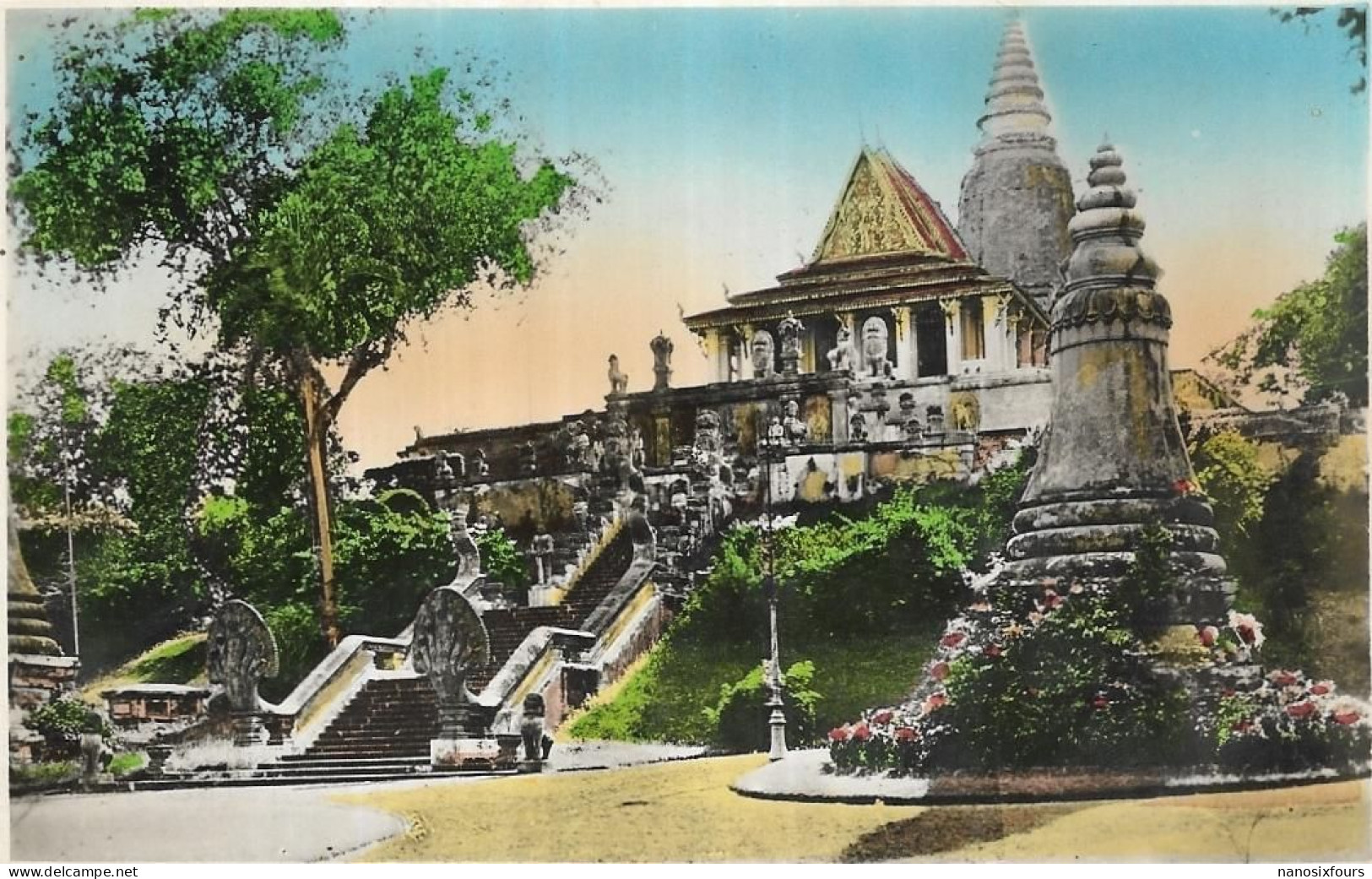 CAMBODGE. PHNOM PENH CARTE ECRITE - Kambodscha