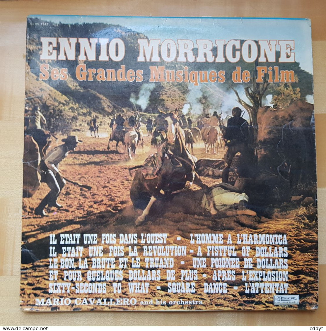 Disque Vinyle 33 T Ennio MORRICONE  - Ses Grandes Musiques De FILMS -  TBE - Musica Di Film