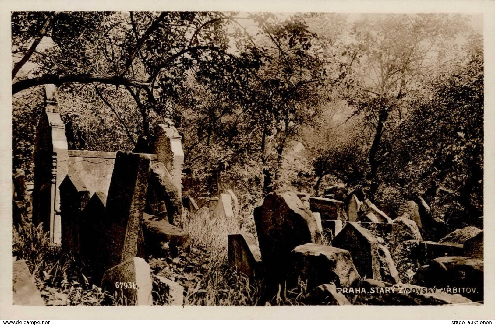 Judaika Prag Jüdischer Friedhof I-II Judaisme - Jewish