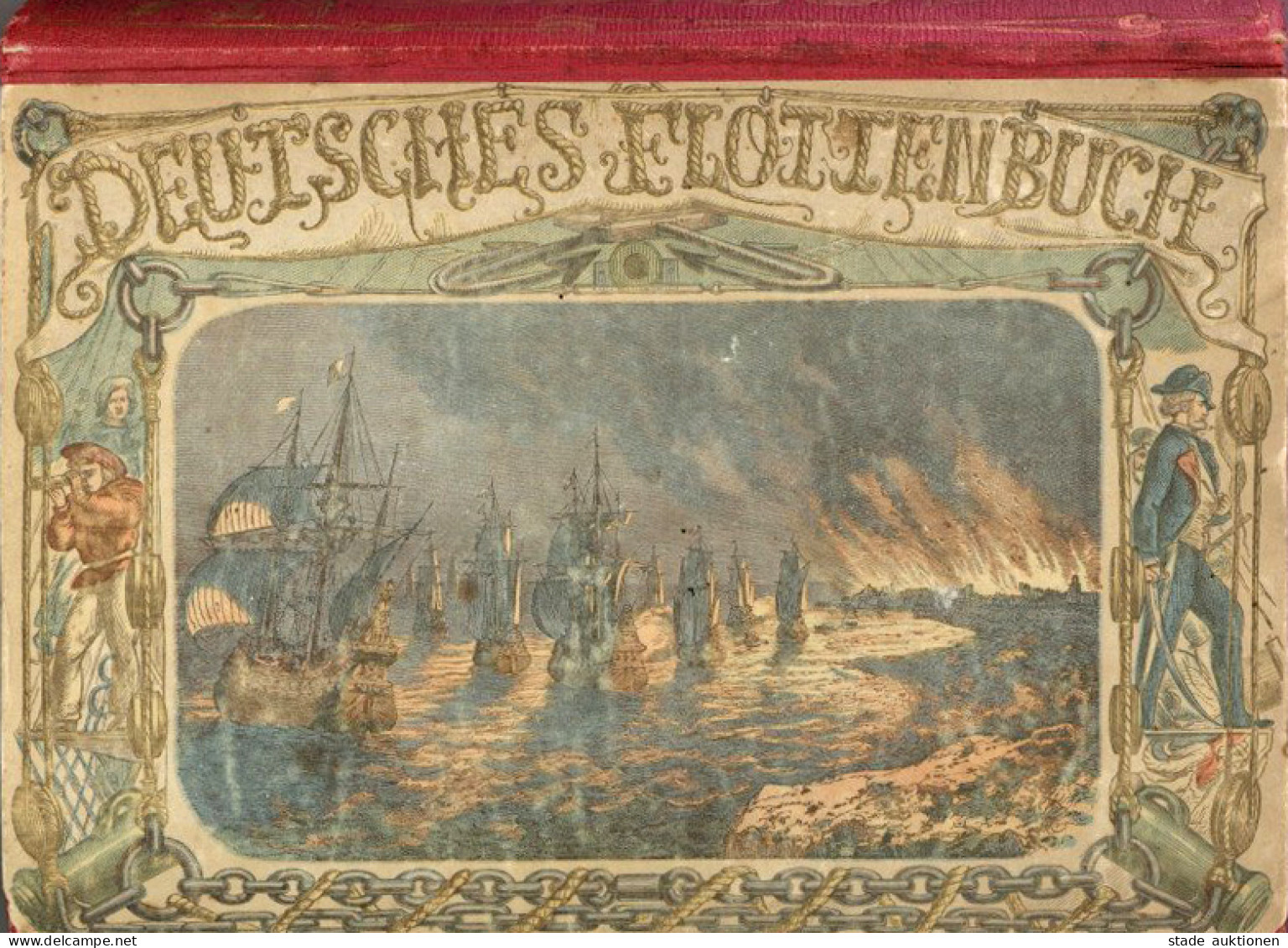 Marine Deutsches Flottenbuch Oder Das Neue Illustrierte Seemannsbuch Von Schmidt, Heinrich 1863, 372 S. II - Marines