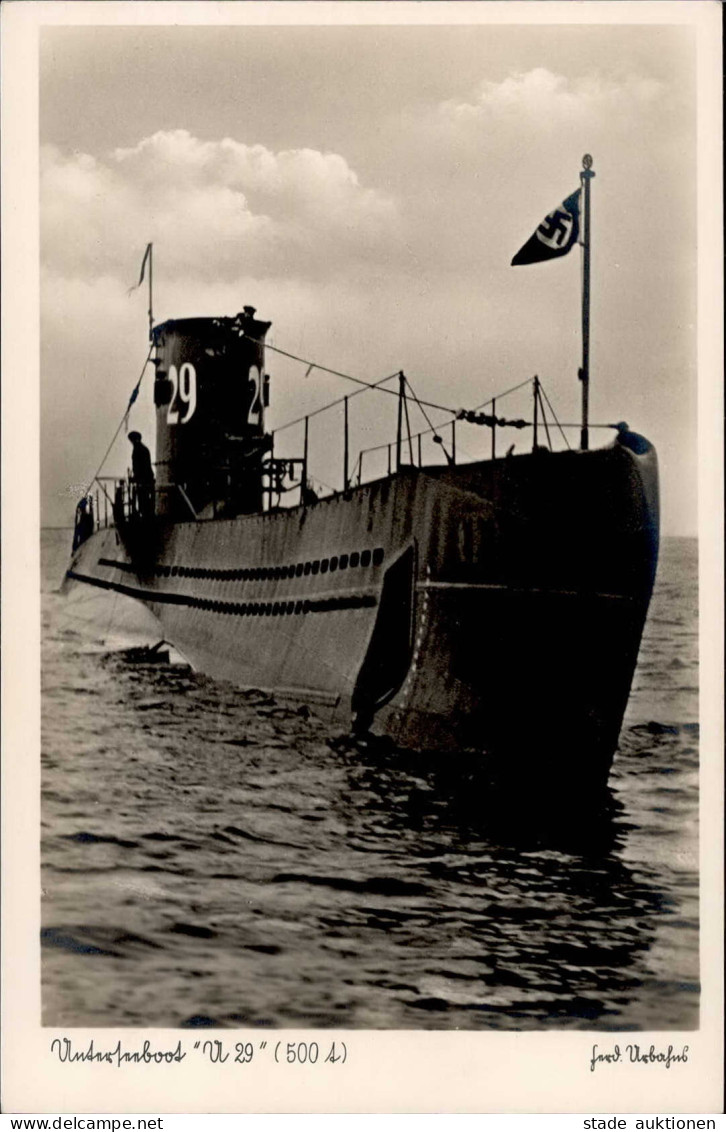 U-Boot Unterseeboot U 29 I-II - War 1914-18