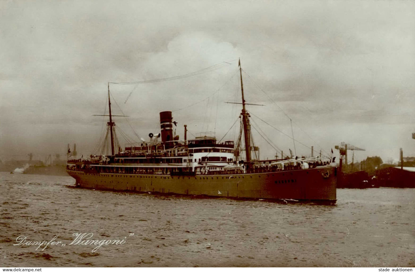 Dampfer / Ozeanliner Wangoni I-II Bateaux - Oorlog 1914-18