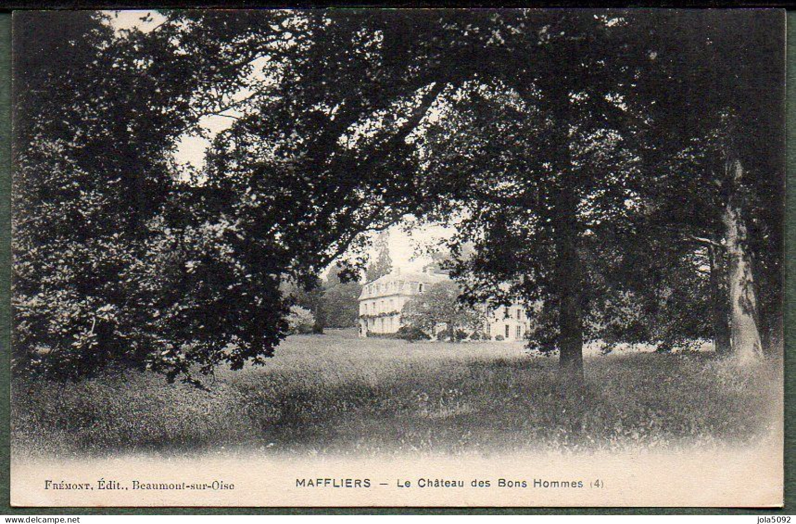 95 - MAFFLIERS - Le Château Des Bons Hommes - Villiers Le Bel