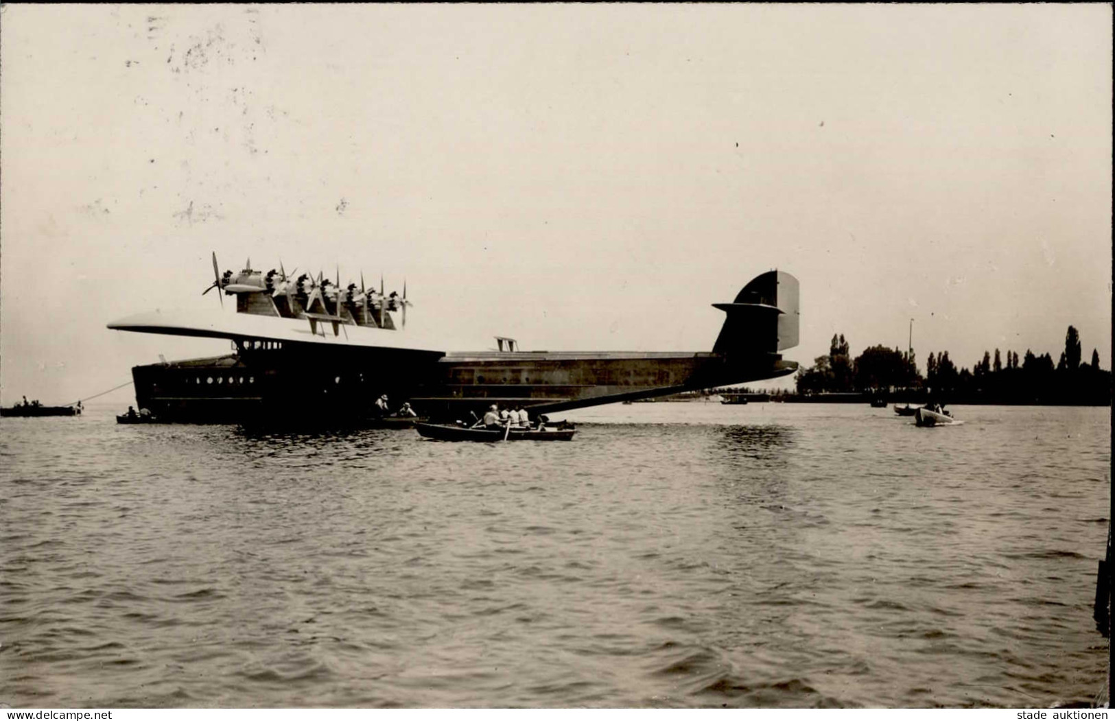 Dornier Flugschiff Atlantic Do X Aus Dem Donier-Werk Altenrhein St. Gallen I-II - Oorlog 1914-18