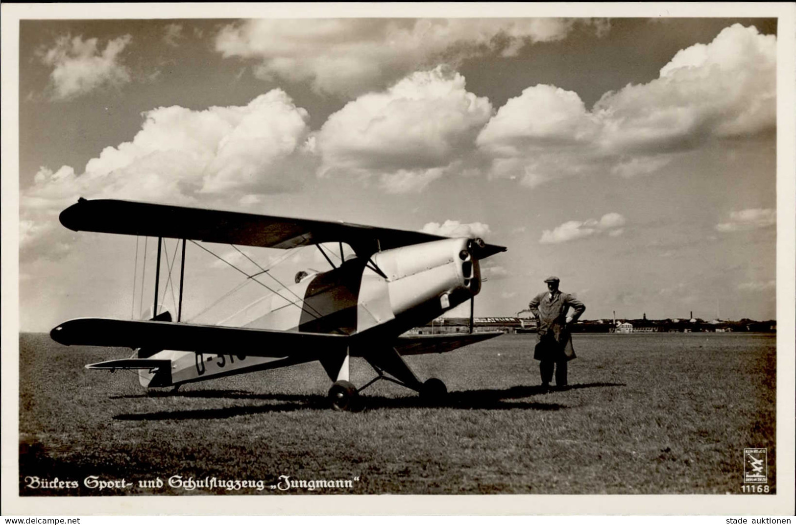 Flugzeug Bückers Sport U. Schulflugzeug Jungmann I-II Aviation - Oorlog 1914-18