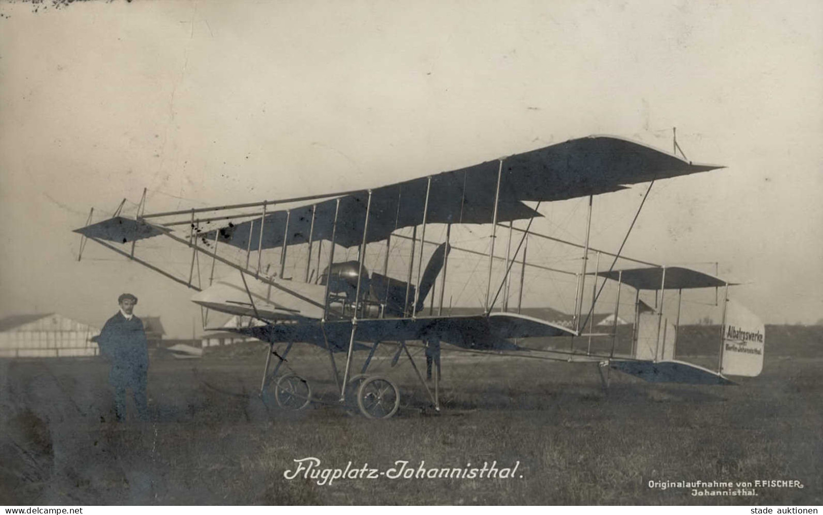 Flugzeug Johannisthal Flugplatz II (Mittelbug) Aviation - Oorlog 1914-18