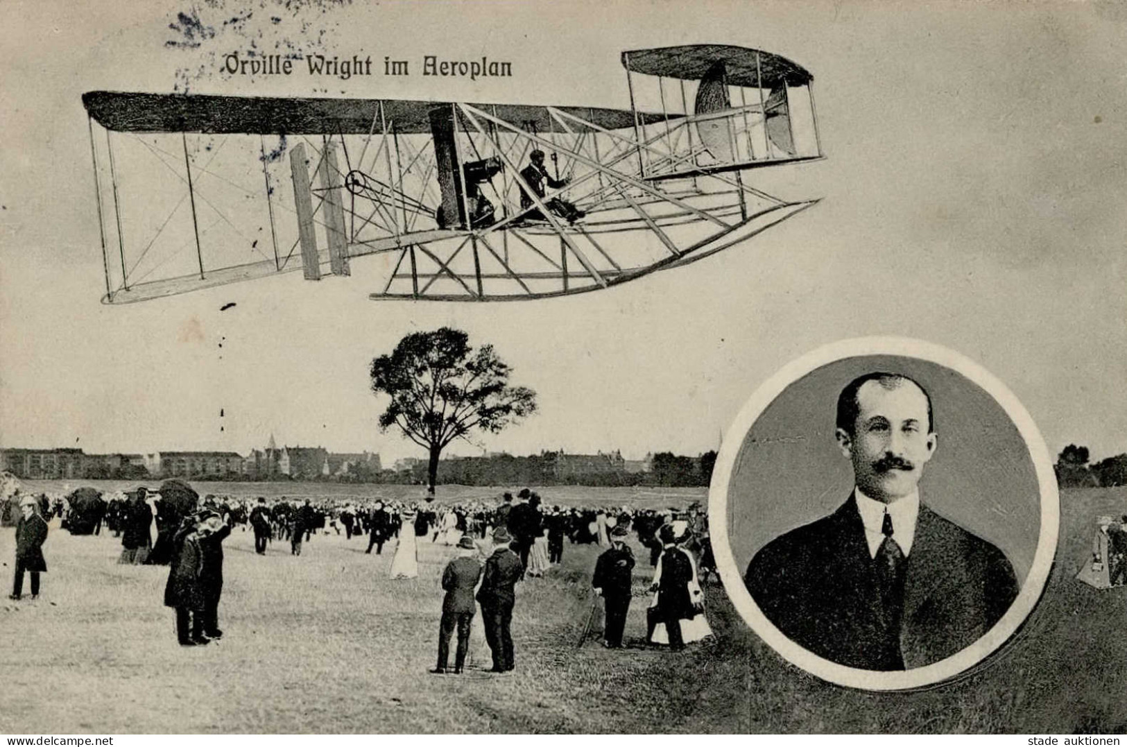 Flugzeug Wright, Orville Im Aeroplan I-II Aviation - Oorlog 1914-18