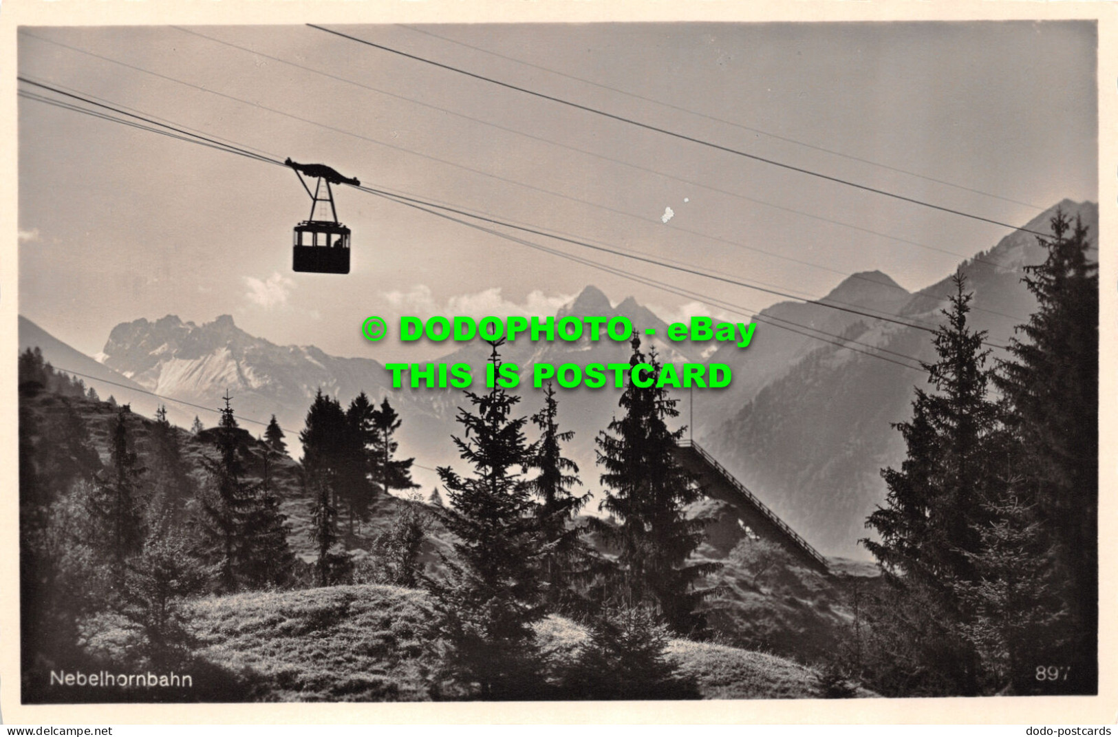 R504471 Nebelhornbahn. 897. E. Atzler - Mondo