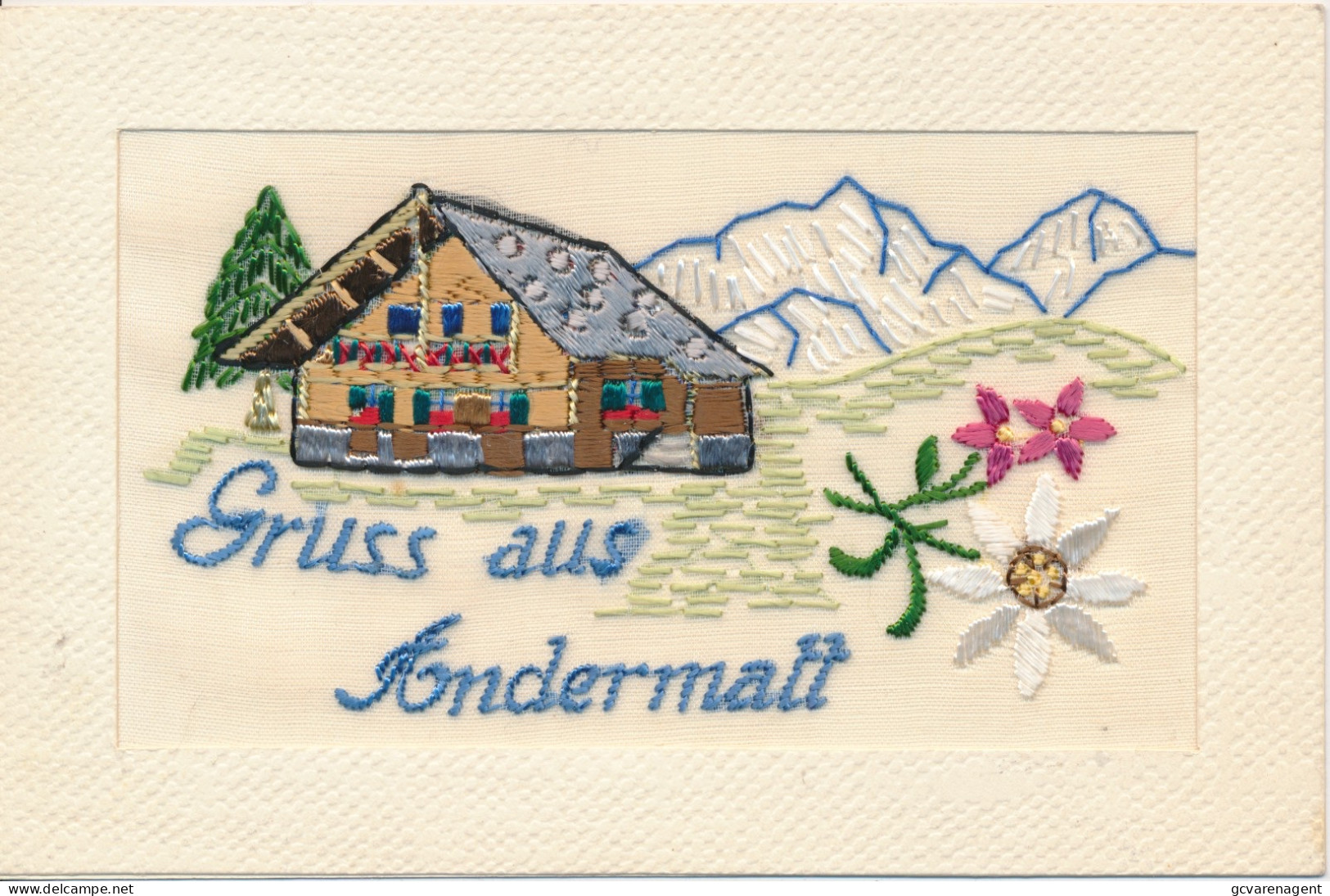 GRUS AUS ANDERMATT    BRODEE. !!!!!!!      ZIE AFBEELDINGEN - Andermatt