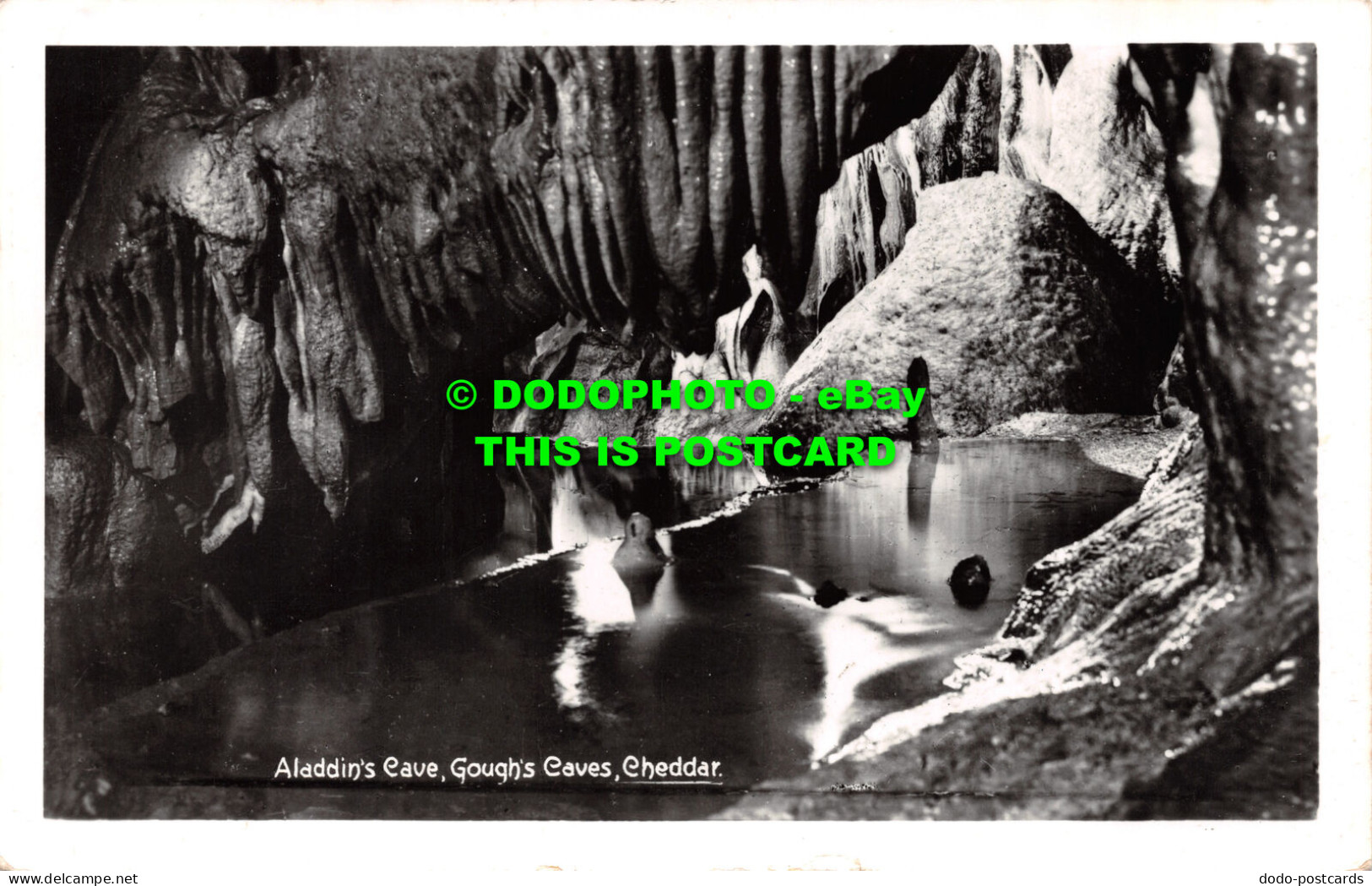 R504228 Aladdins Cave. Goughs Caves. Cheddar. RP. 1967 - World