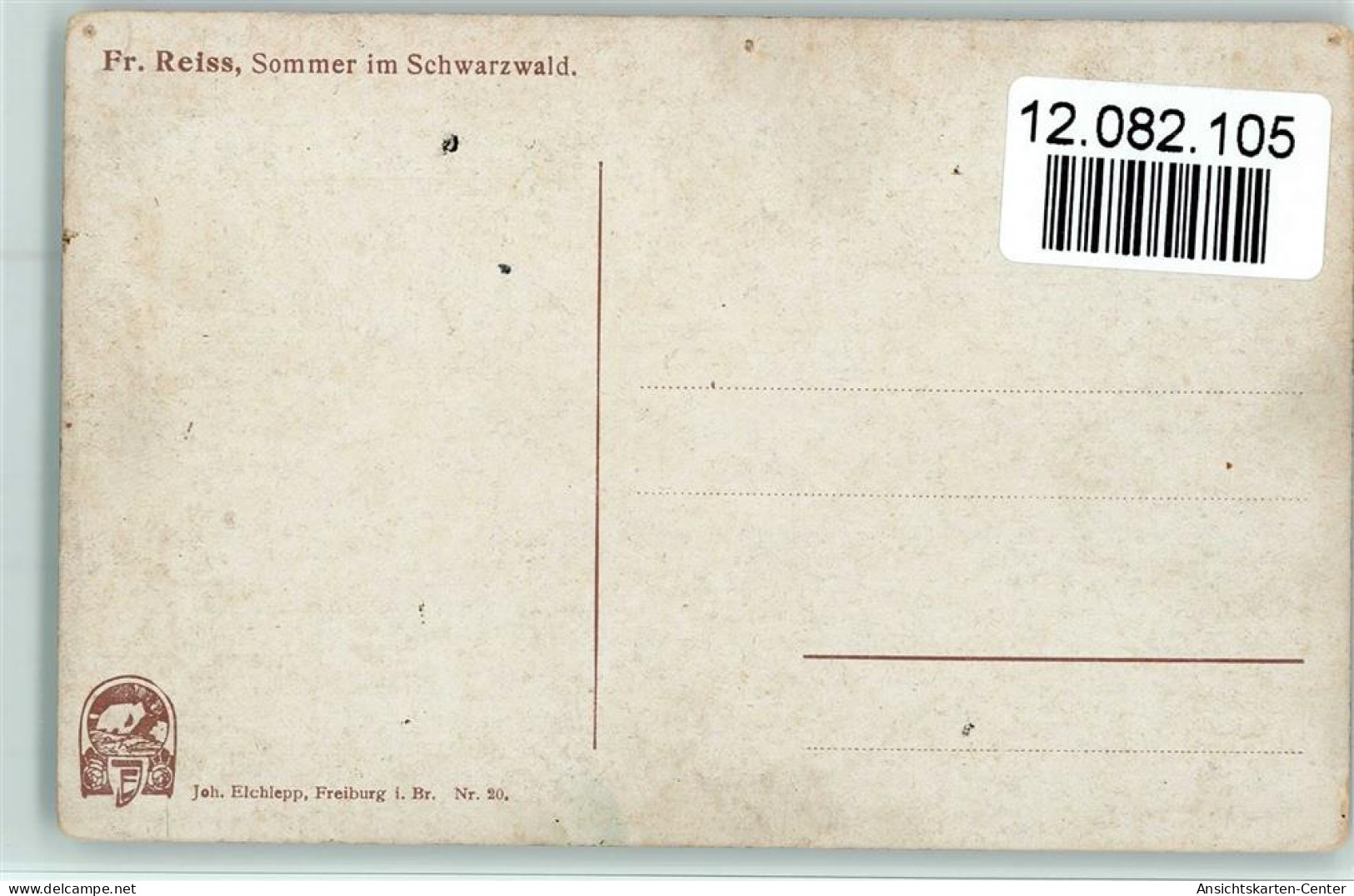 12082105 - Reiss Fritz Elchlepp Nr. 20 -  Sommer  Im - Otros & Sin Clasificación