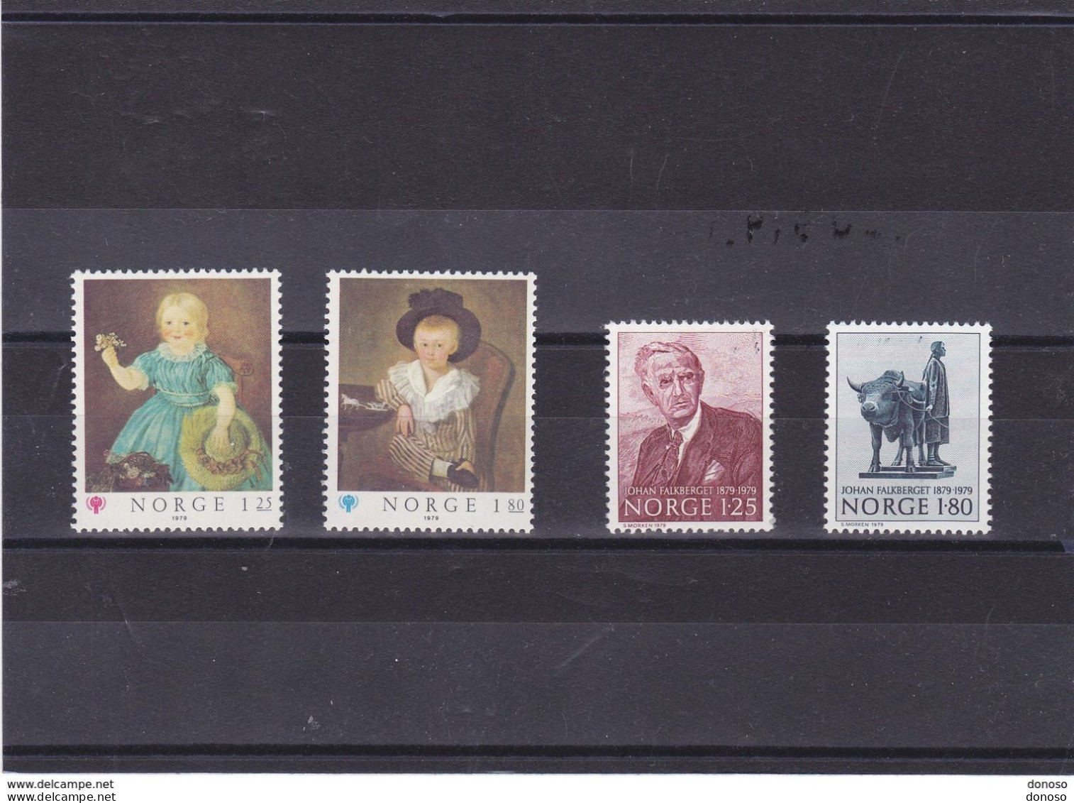 NORVEGE 1979  Yvert  749-750 + 753-754 NEUF** MNH - Nuovi