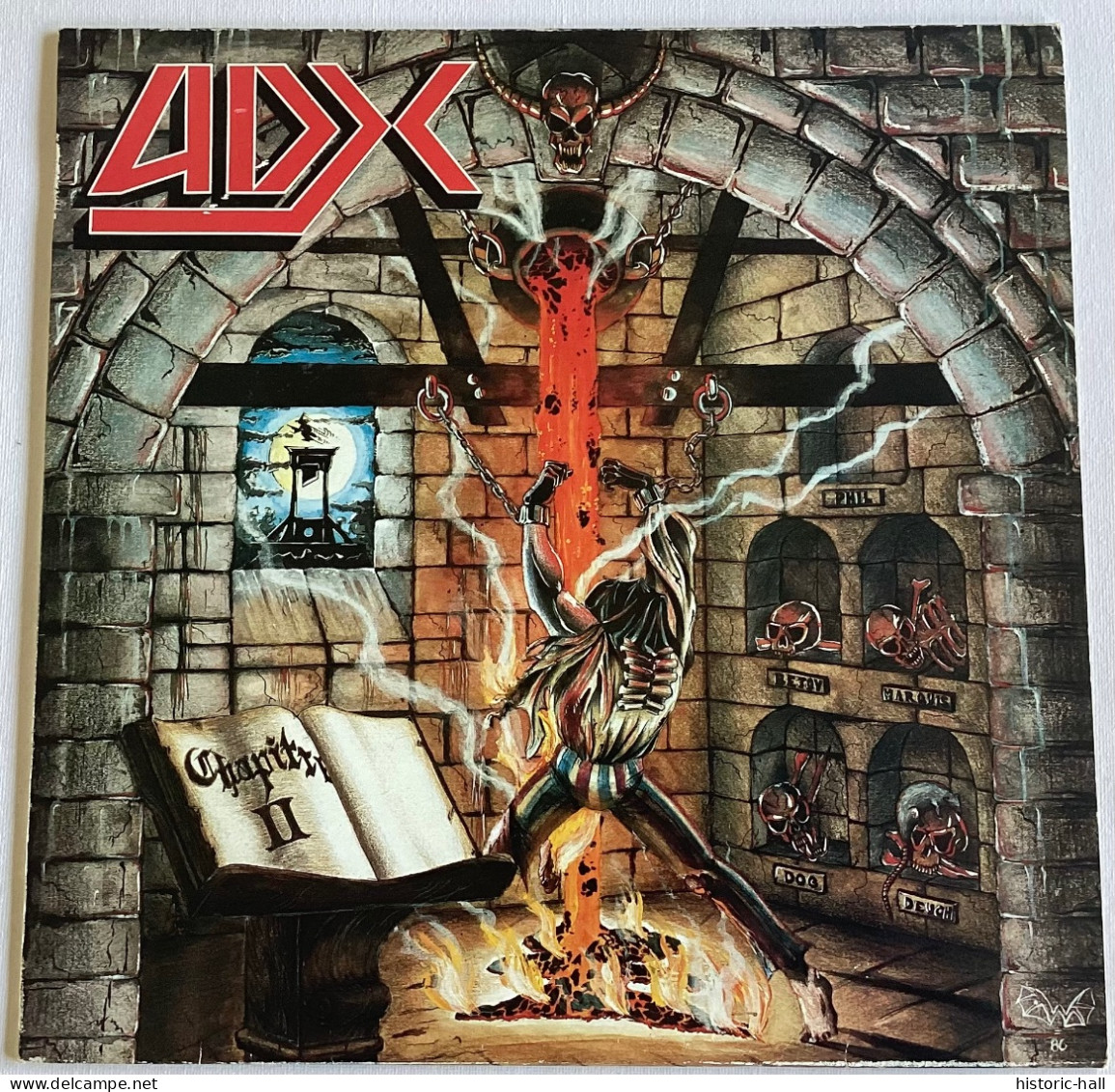 ADX - La Terreur - LP - 1986 - French Press - Hard Rock En Metal