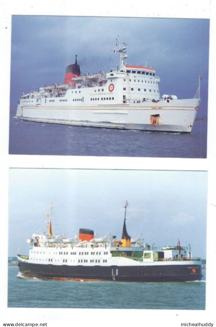 2 POSTCARDS  FERRIES PUBLISHED BY CHANTRY CLASSICS - Fähren