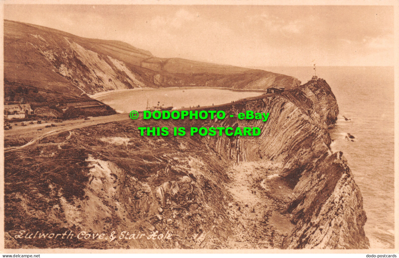R504495 Lulworth Cove And Stair Hole. H. J. Chaftey. Friths Series. No. 78801A - World