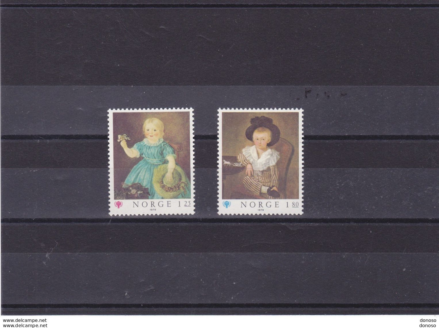 NORVEGE 1979 Année Internationale De L'enfant Yvert 749-750 NEUF** MNH - Unused Stamps