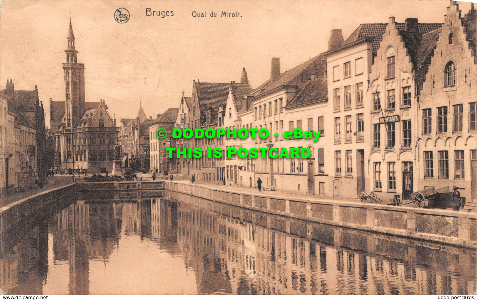 R504247 Nels. Bruges. Quai Du Miroir. Hosten Soeurs - World