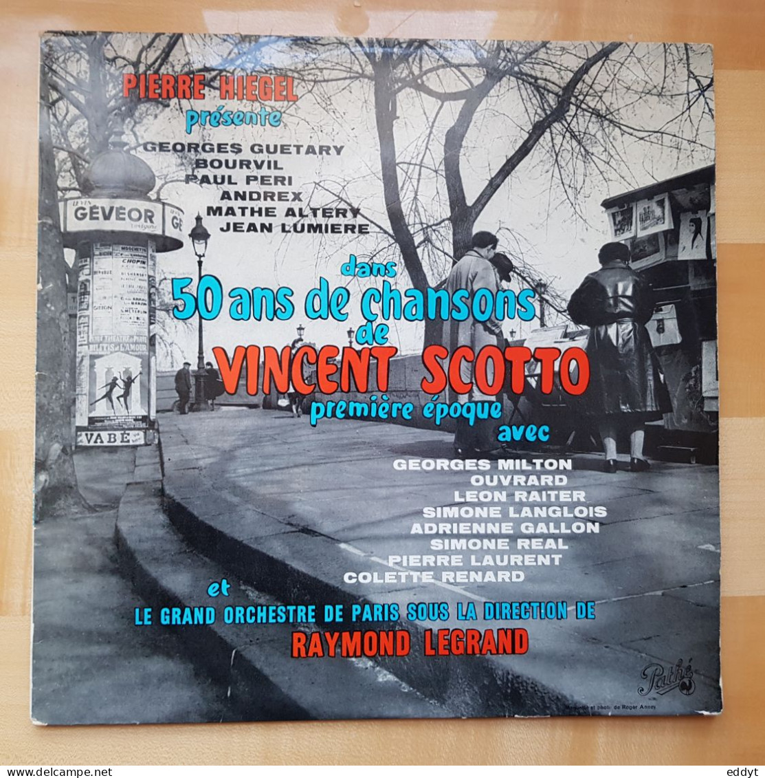 Disque Vinyle - 50 ANS De Chansons VINCENT SCOTTO / RAYMOND LEGRAND - TBE - Autres - Musique Française