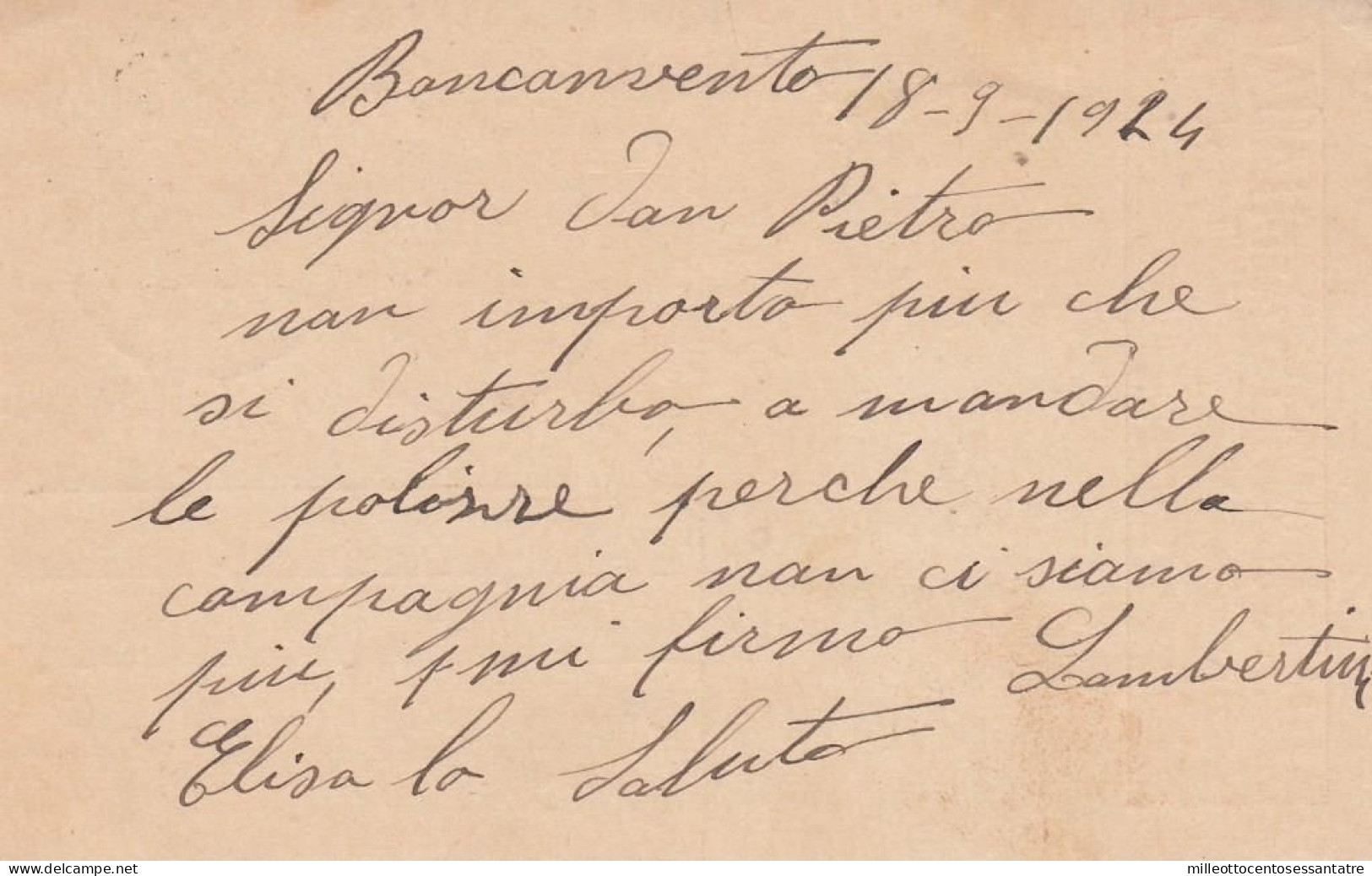 1801  - REGNO - Cartolina Postale Pubblicitaria Da Cent.30 Arancio Del 1924 Da Sala Bolognese A Corticella (BO) - Publicity