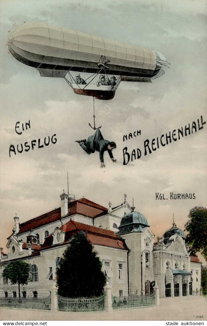 Zeppelin Bad Reichenhall I-II Dirigeable - Aeronaves