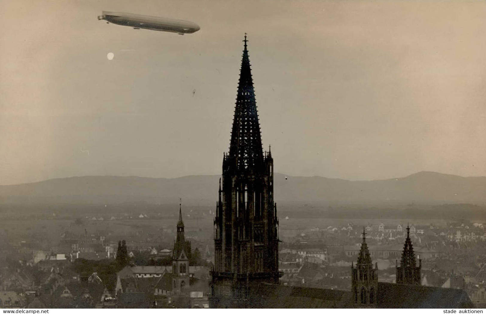 Zeppelin Freiburg I-II Dirigeable - Dirigibili