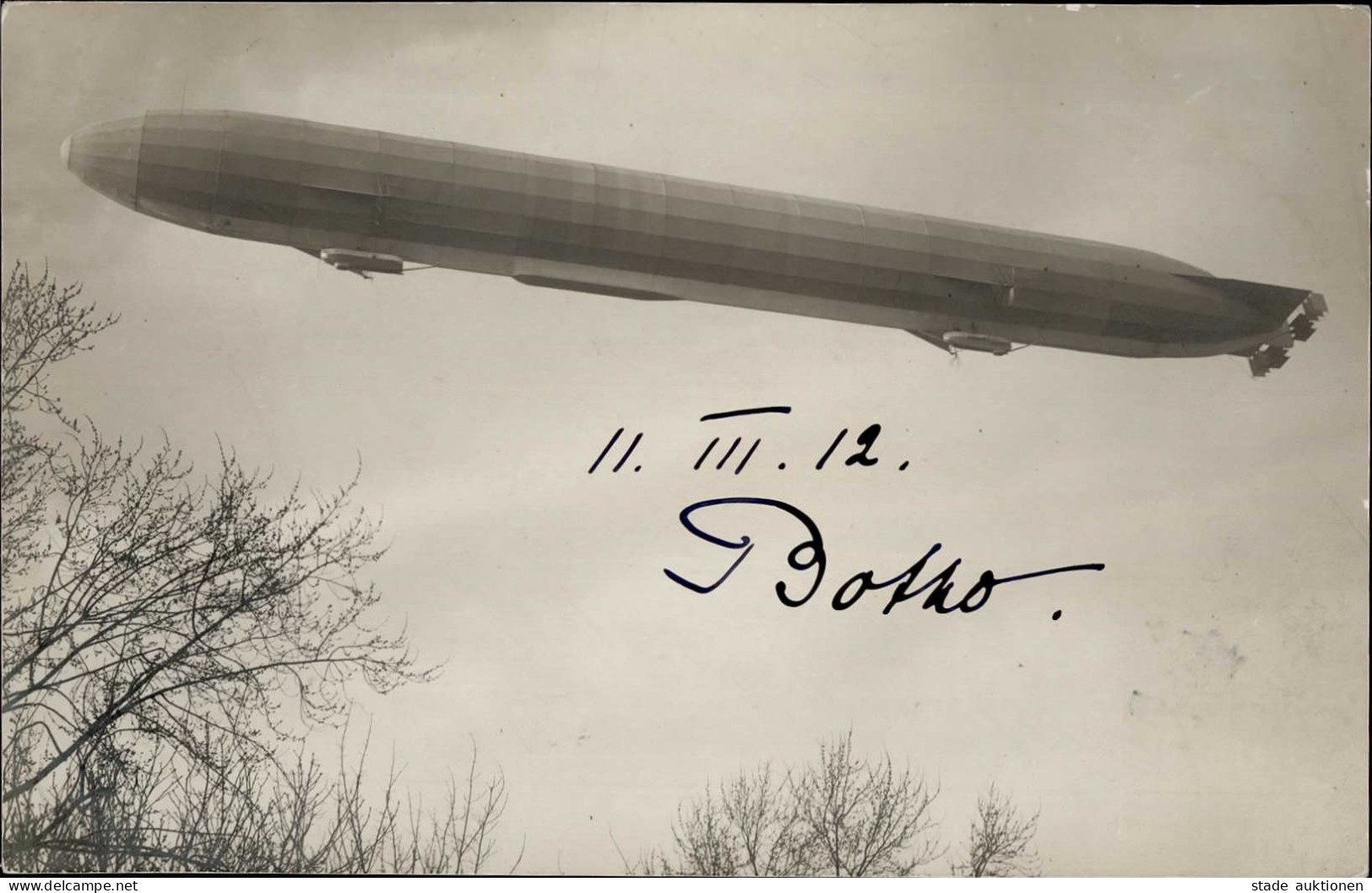 Zeppelin Friedrichshafen 1912 I-II Dirigeable - Luchtschepen