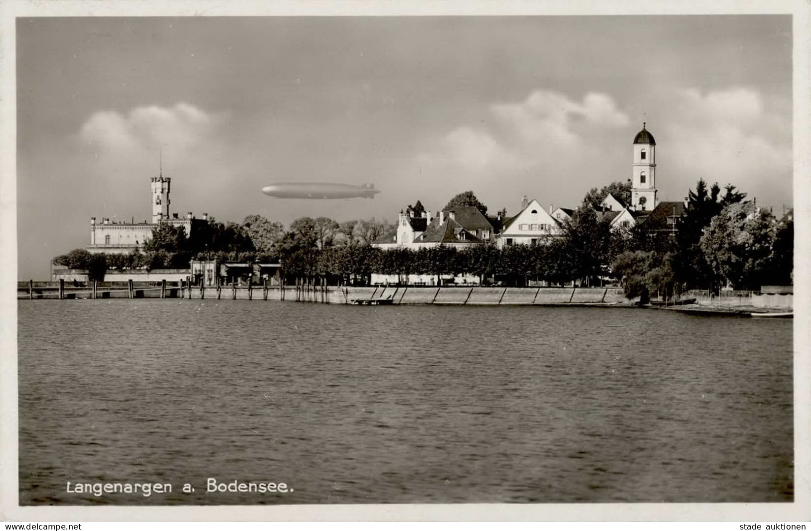 Zeppelin Langenargen A. Bodensee I-II Dirigeable - Aeronaves