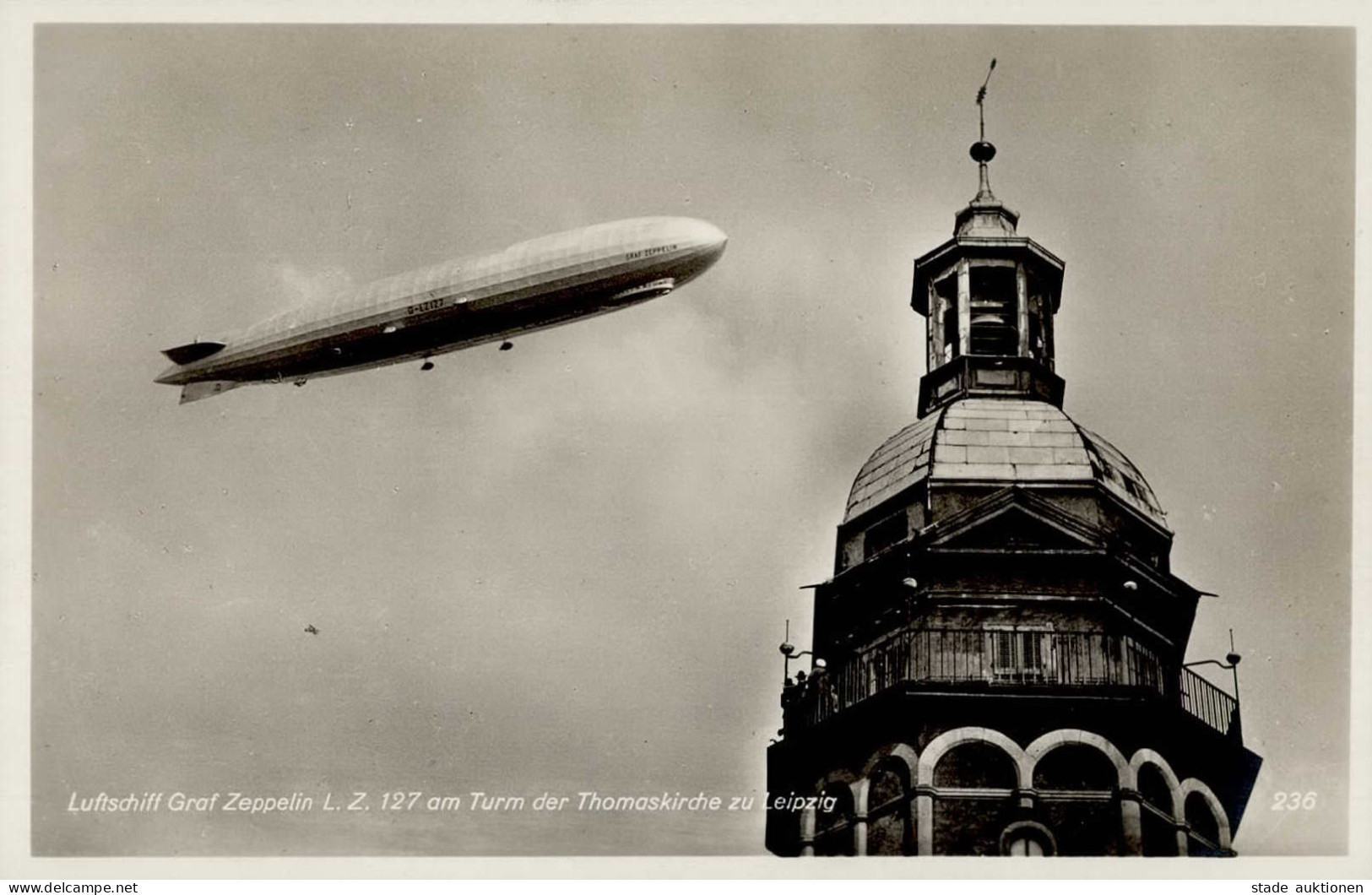 Zeppelin Leipzig Luftschiff Graf Zeppelin L.Z. 127 I-II Dirigeable - Luchtschepen