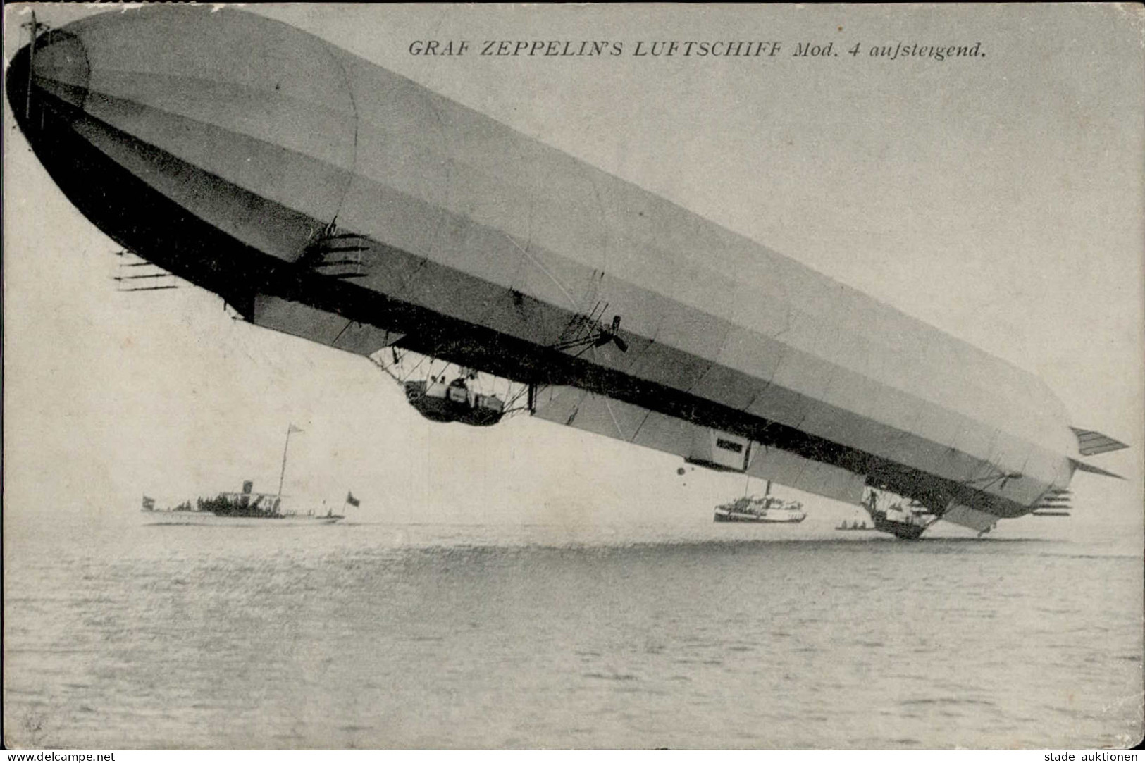 Zeppelin Luftschiff Graf Zeppelin II (Ecken Abgestossen, Eckbug) Dirigeable - Dirigibili