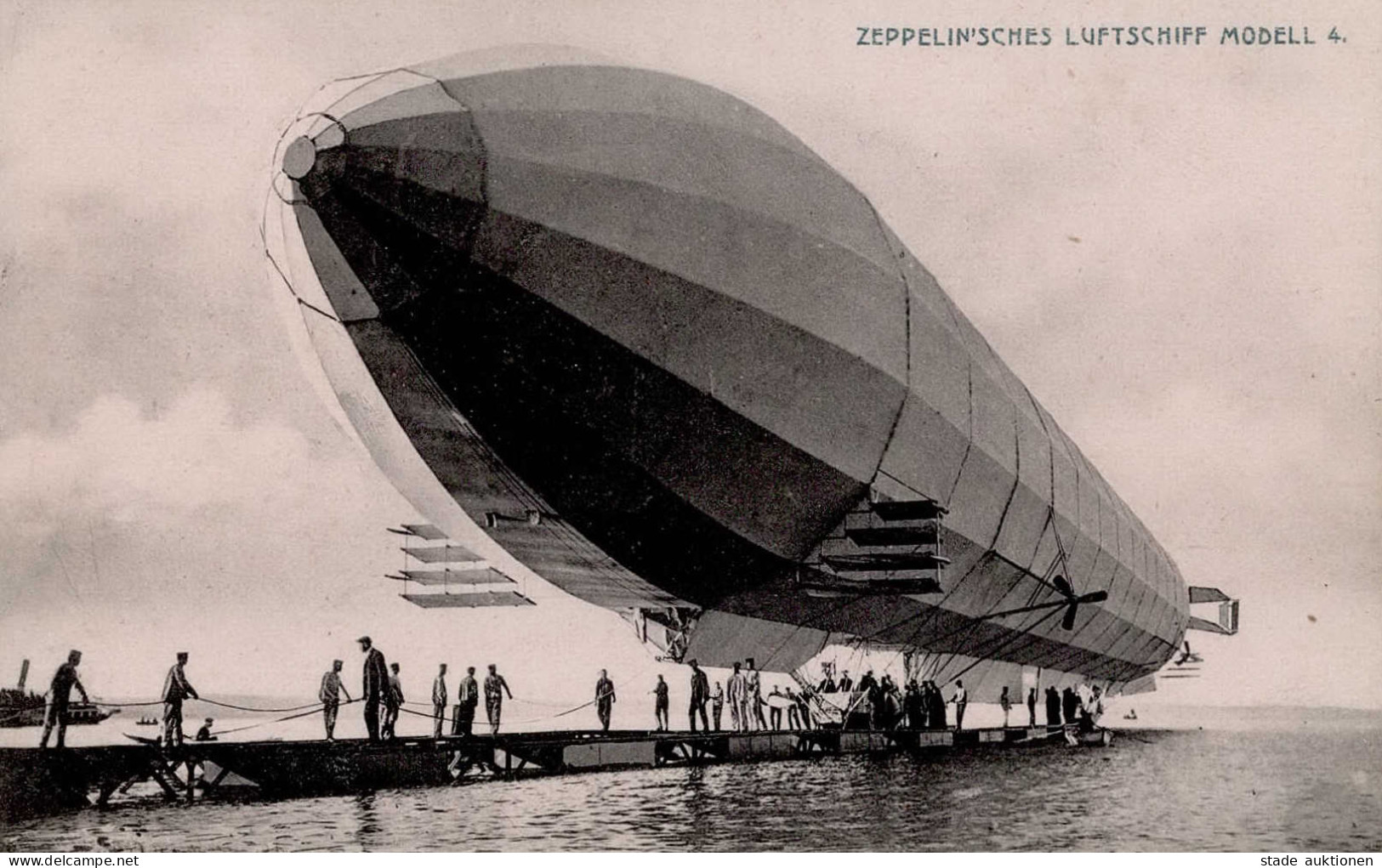 Zeppelin Zeppelinsches Luftschiff Modell 4. I-II Dirigeable - Dirigeables