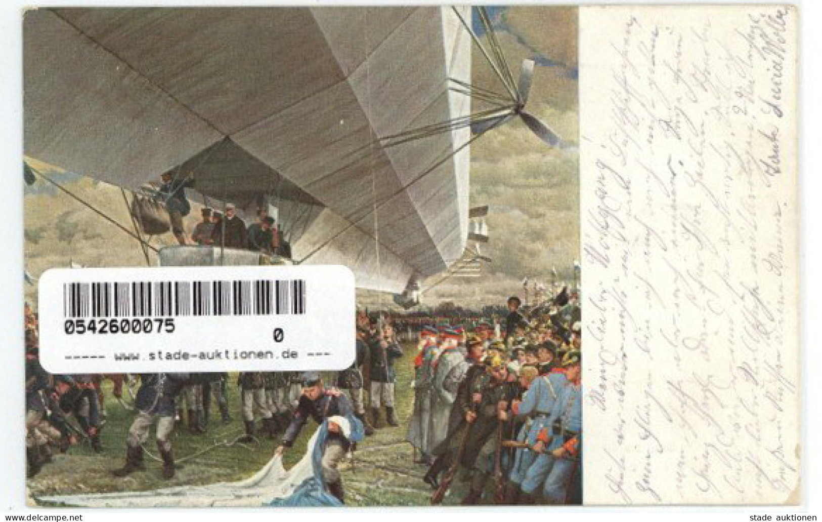 Zeppelinpost Abwurfkarte LZ 10 Schwaben 8.11.1911 I-II Dirigeable - Zeppeline