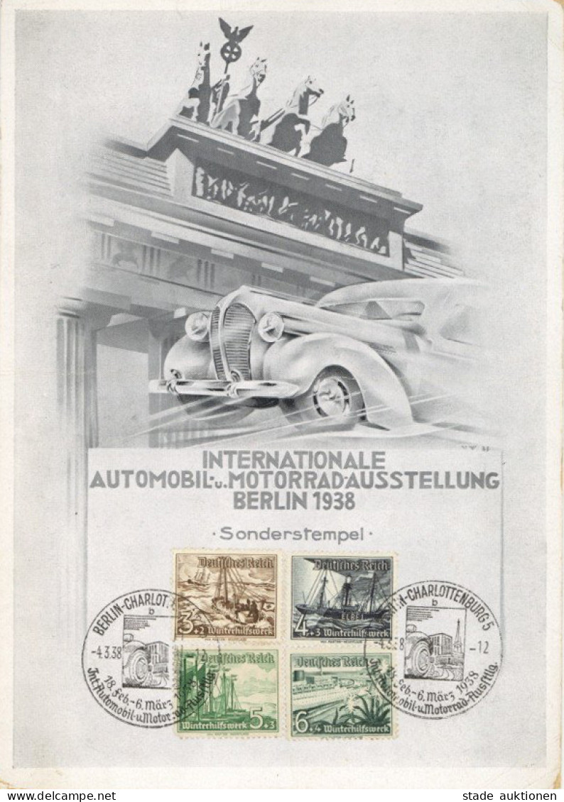 3. Reich Automobilausstellung Berlin 1938 - Sonstige & Ohne Zuordnung