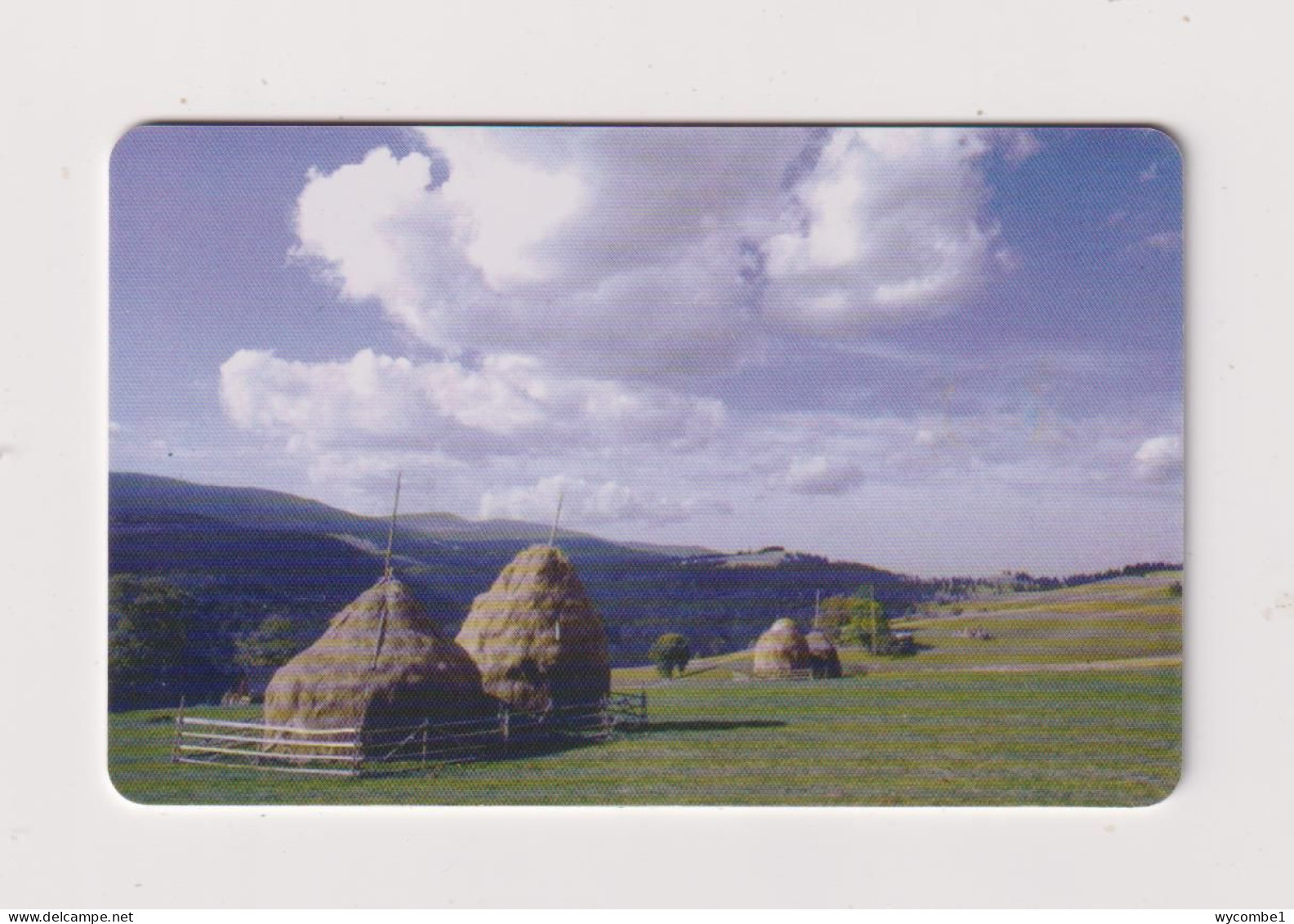 ROMANIA -  Hay Stacks Chip  Phonecard - Roemenië