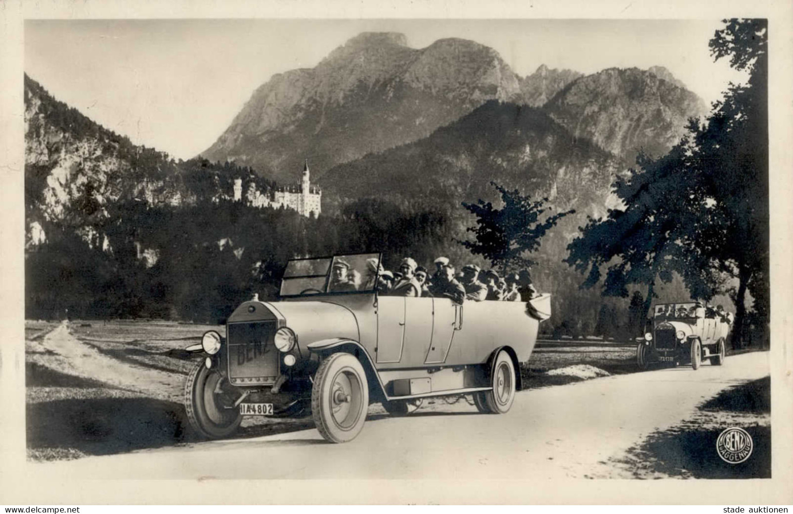 Auto Gaggenau Benzwerke II- (Einriss, Stauchung, Marke Entfernt) - Autres & Non Classés