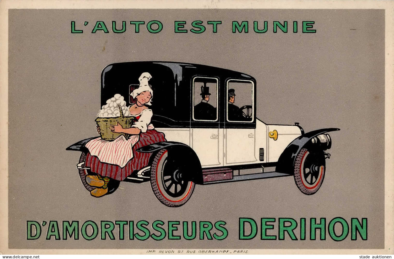 Auto L Auto Est Munie D Amortisseurs Derihon I-II - Other & Unclassified