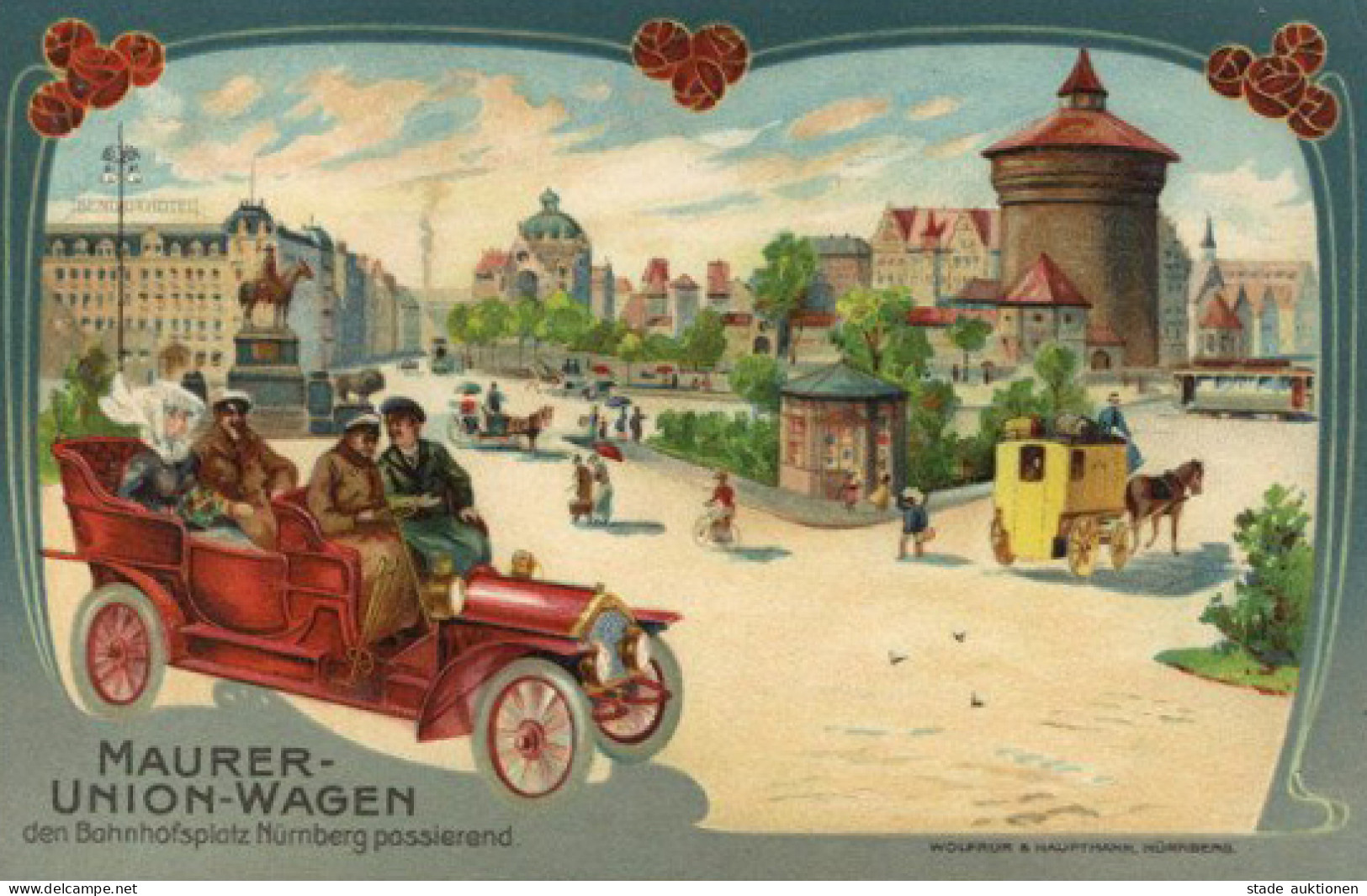 Auto Nürnberg Maurer-Union Wagen I-II - Autres & Non Classés