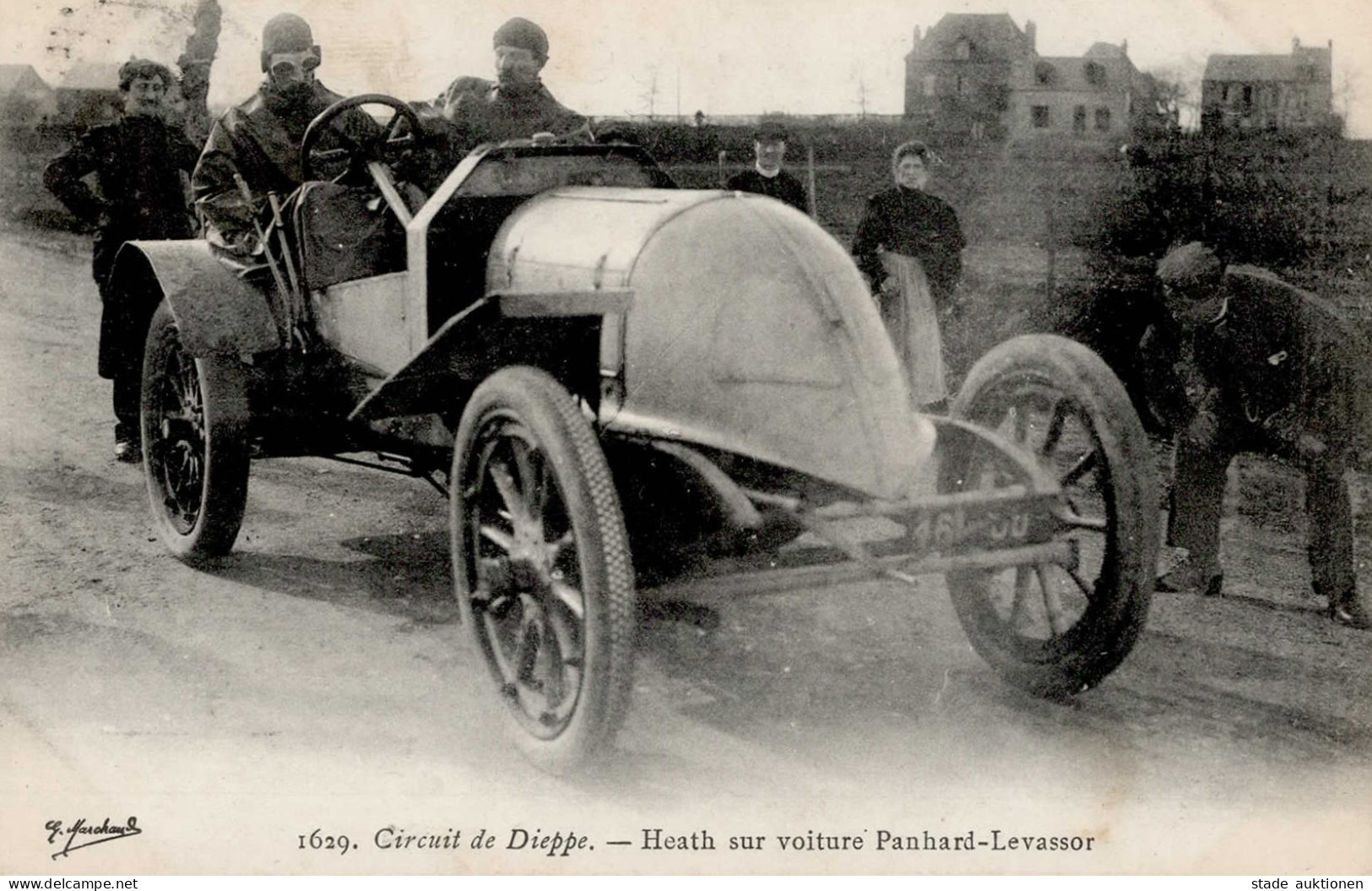 Autorennen Circuit De Dieppe Heath Auf Panhard-Levassor I-II - Andere & Zonder Classificatie