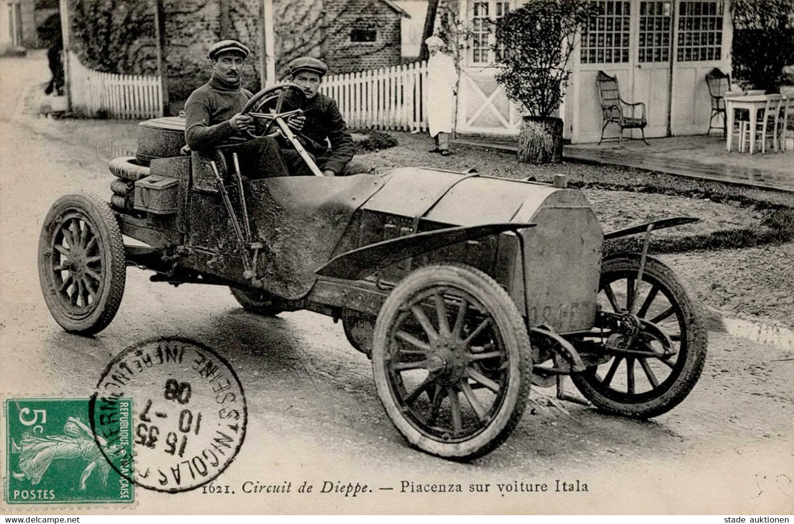 Autorennen Circuit De Dieppe Piacenza Auf Itala I-II - Other & Unclassified