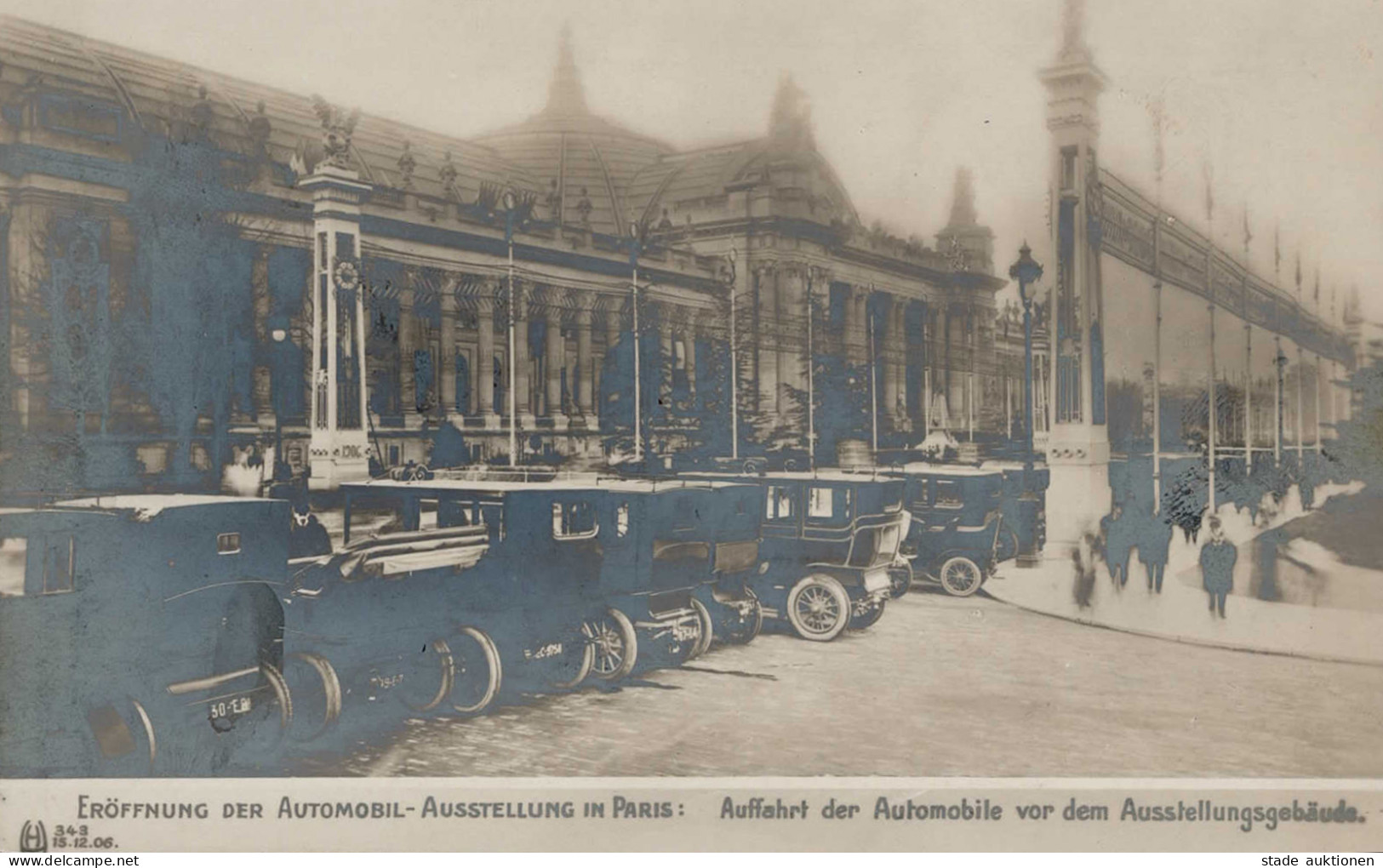 Verkehr Paris Automobil-Ausstellung I-II Expo - Andere & Zonder Classificatie