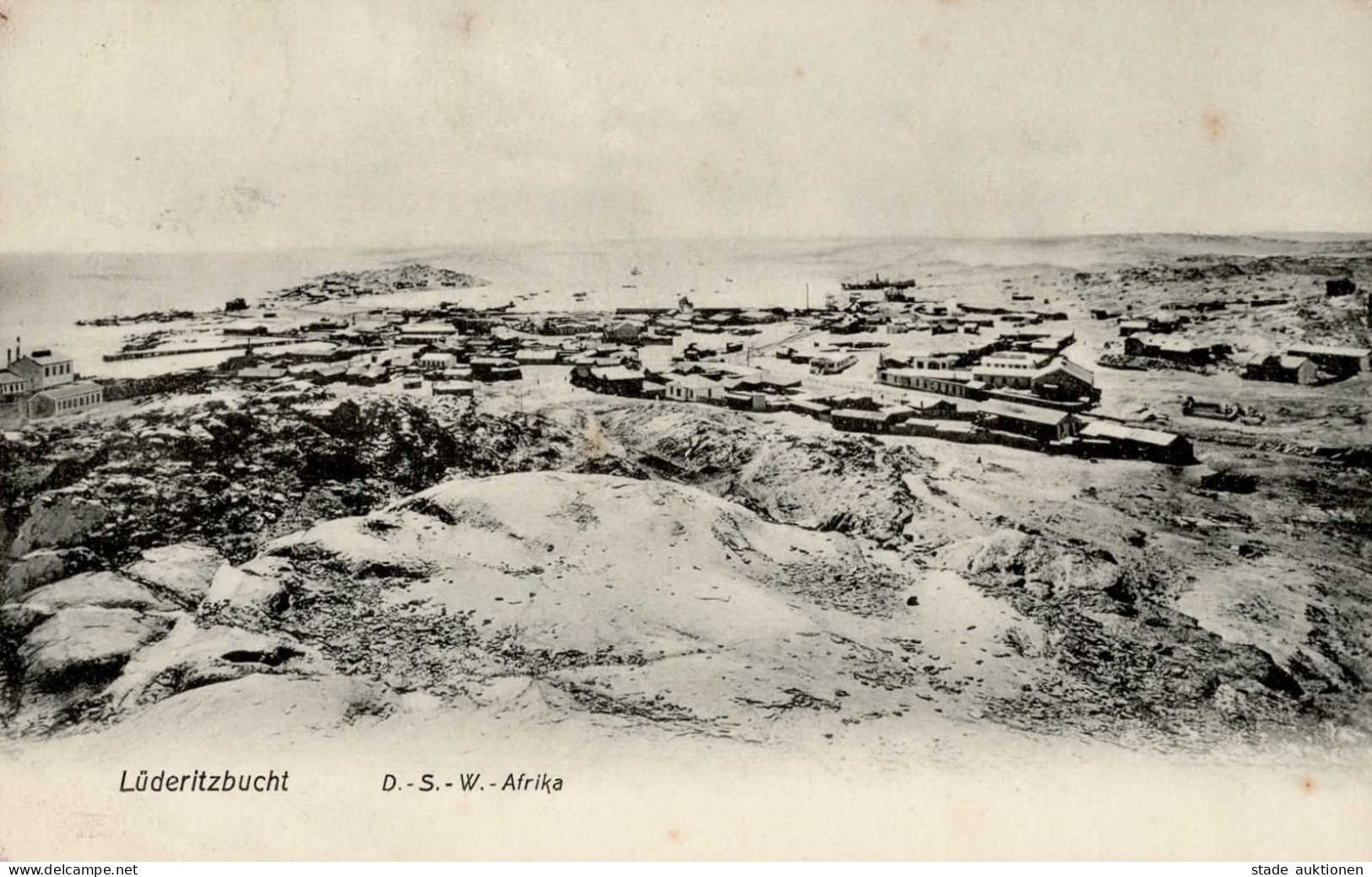 Kolonien Deutsch-Südwestafrika Lüderitzbucht 03.1909 Nach Swakopmund I-II Colonies - Ehemalige Dt. Kolonien