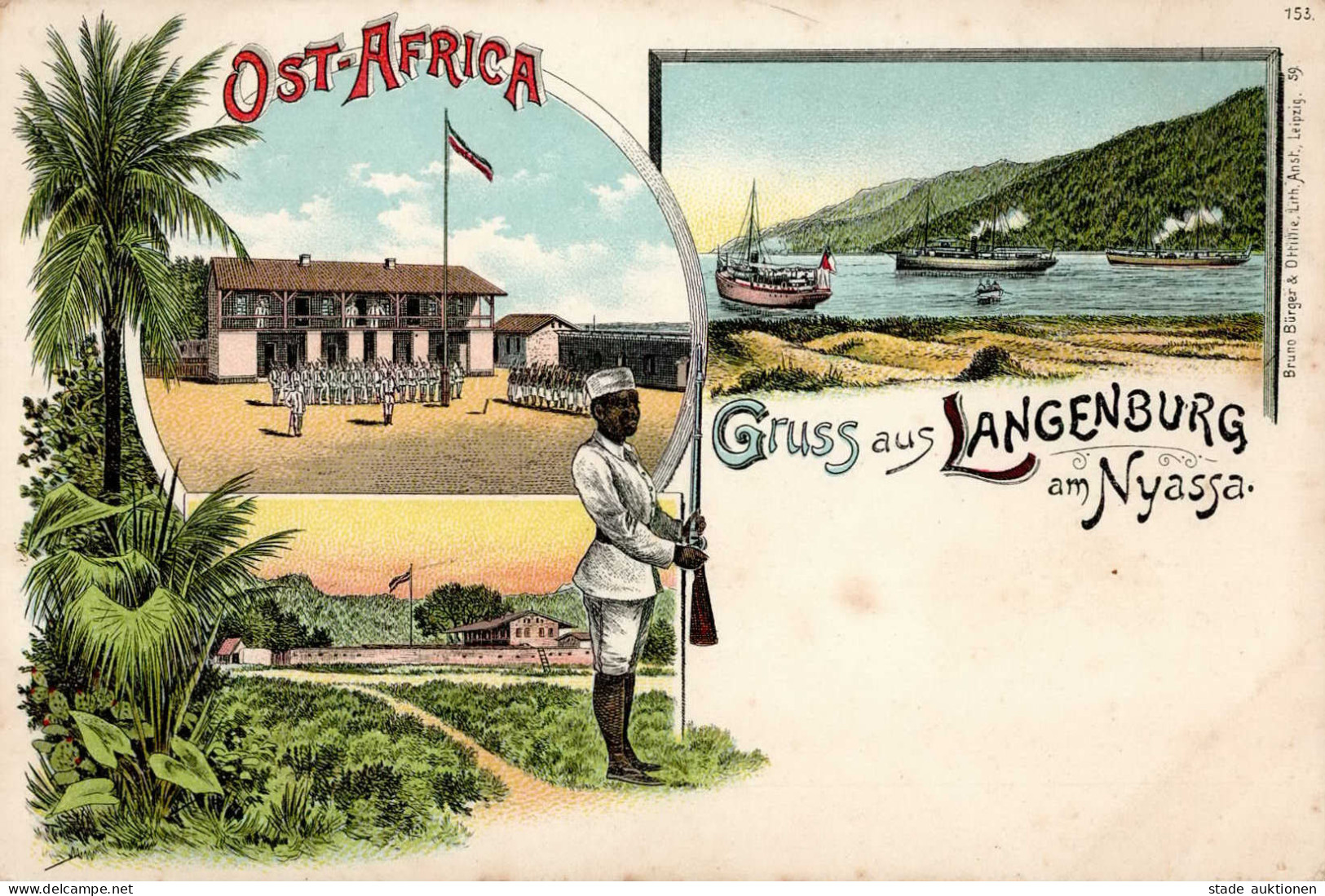 Kolonien Deutsch-Ostafrika Langenburg Am Nyassa I-II Colonies - Ehemalige Dt. Kolonien