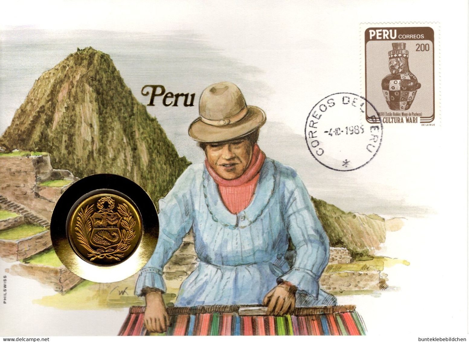 Numisbrief -  Peru - Perú