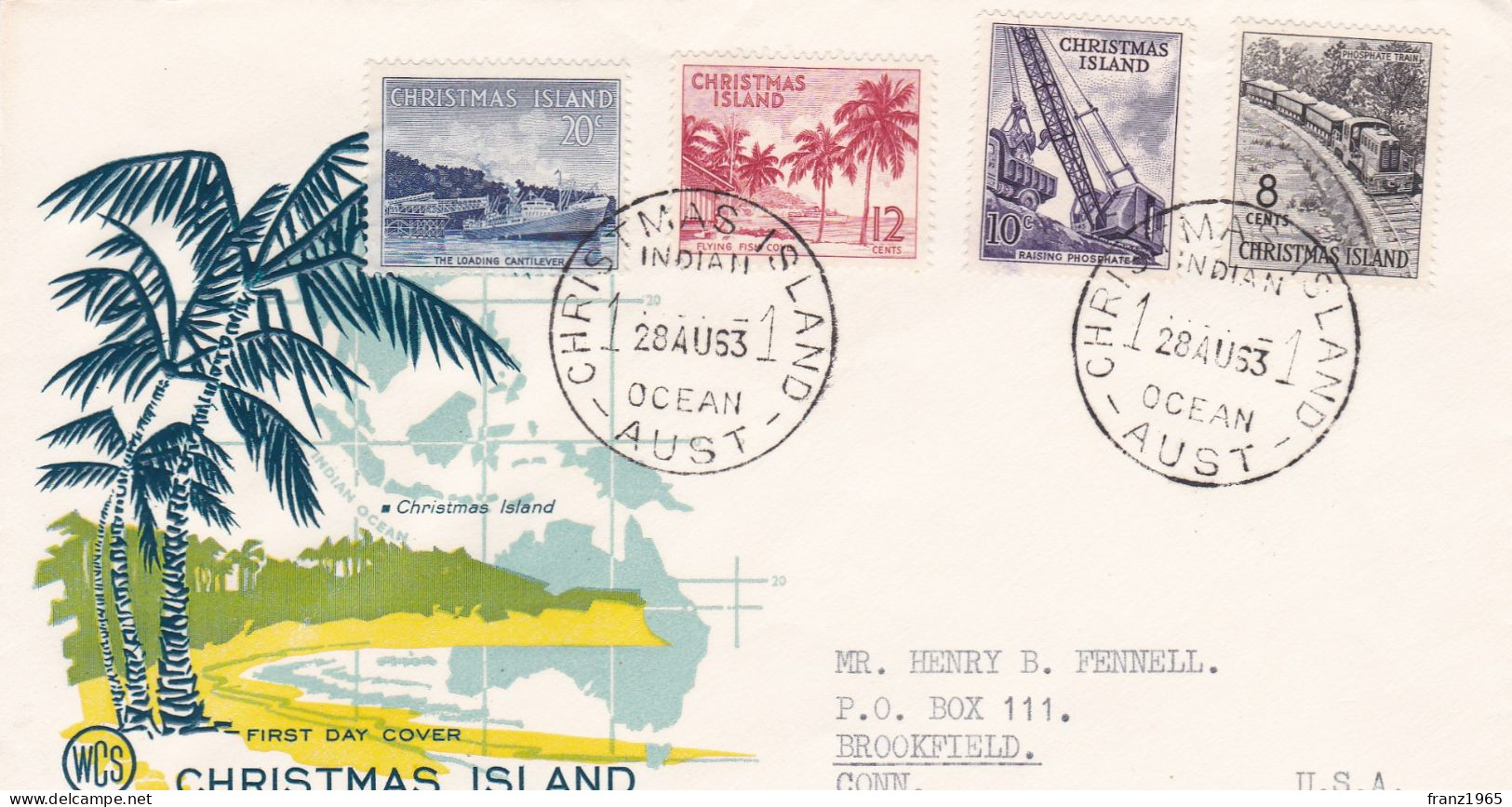 Definitives - 1963 - Christmas Island