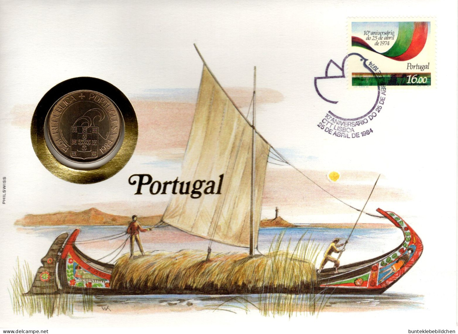 Numisbrief -  Portugal - Portogallo