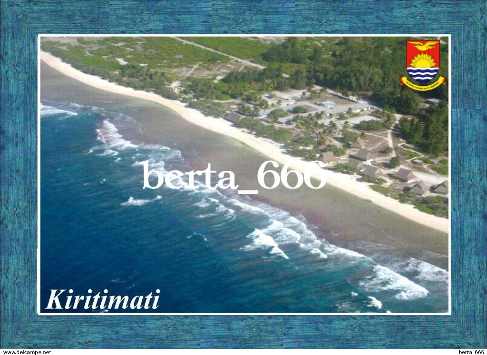 Kiribati Kiritimati Island New Postcard - Kiribati