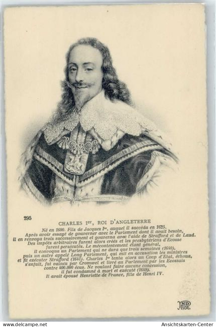 50352905 - Charles I. - Familles Royales